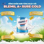 Blemil A+ Sure Gold: Chìa Khóa Cho Sức Khỏe Bền Vững